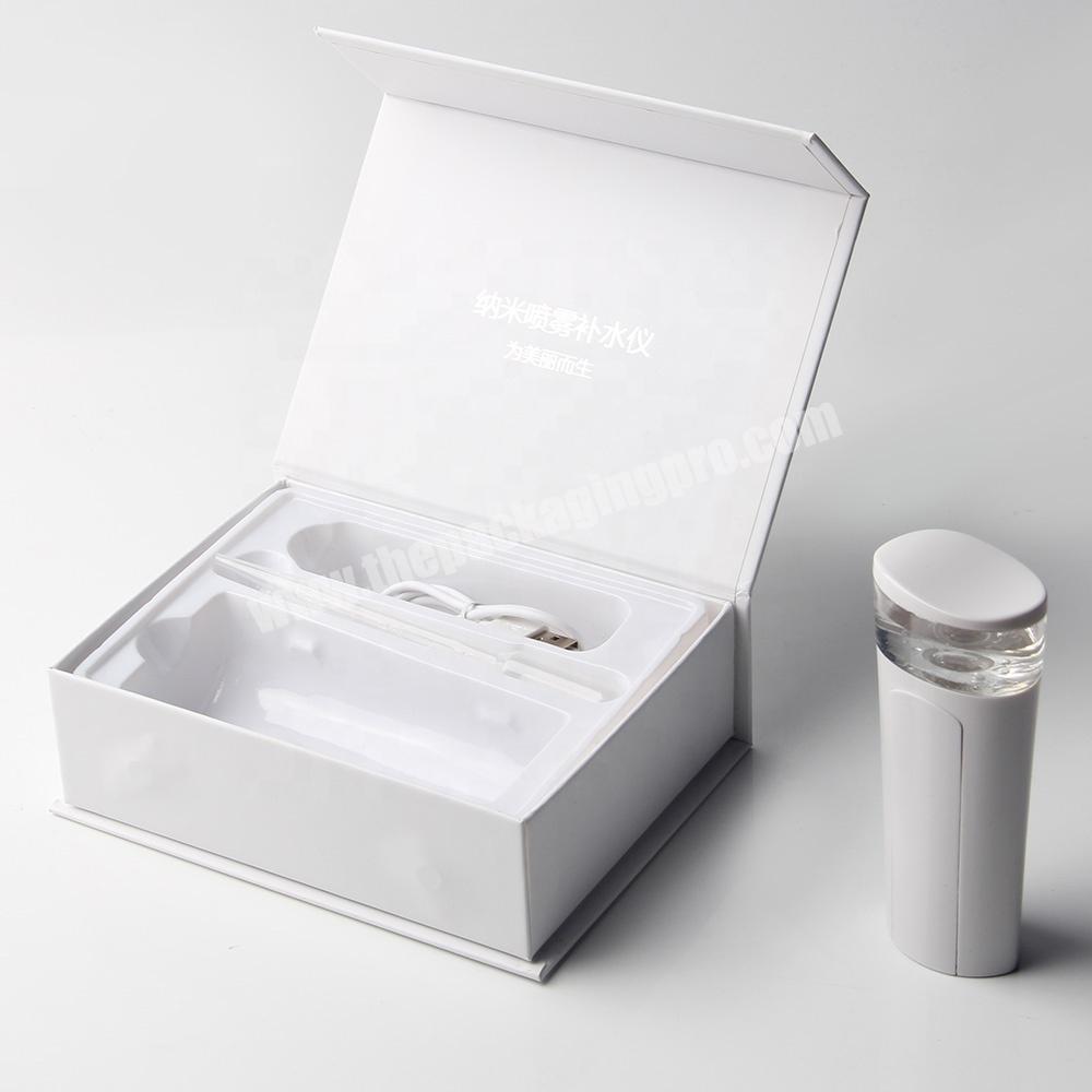 Including magnet to close the lid front flap box hold premium perfume vials