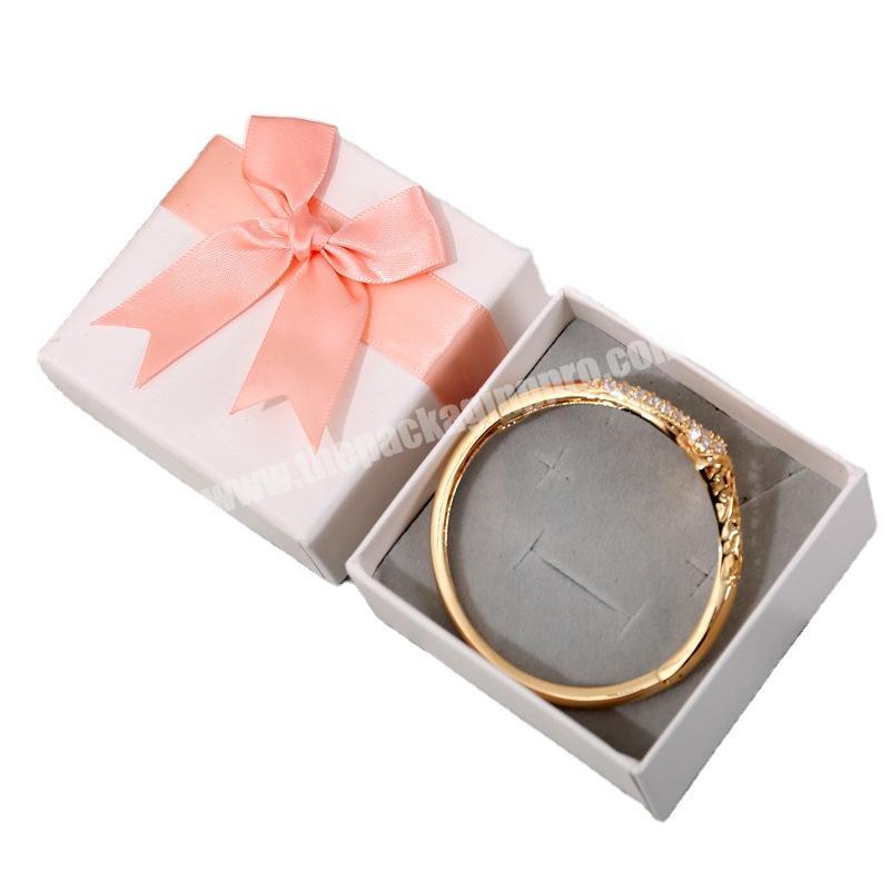Jewelry Gift Boxes With Custom Logo For Ring Necklace Bracelet Jewelry Packaging