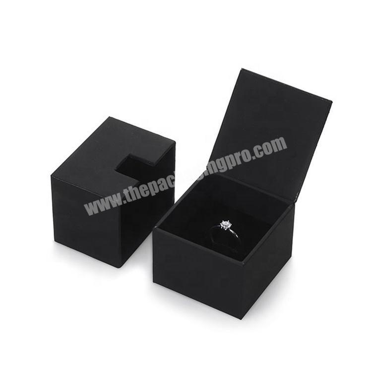 Jewelry Ring box custom earring solid jewelry box for ring necklace packaging box