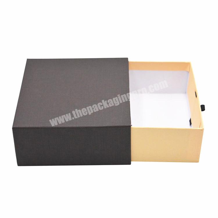 Jinglin Printed Slid Open Drawer Box Rigid Paper Box Fancy Gift Box for Perfume Essential Oil Retail Paper Packaging