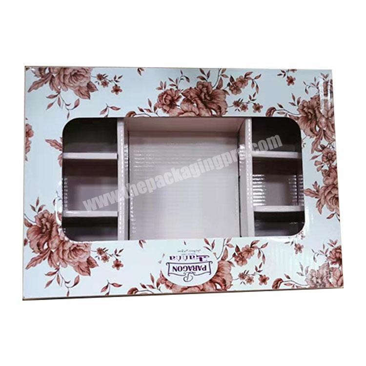 Kids toy paper box exquisite clothes cardboard packaging boxes with clear window