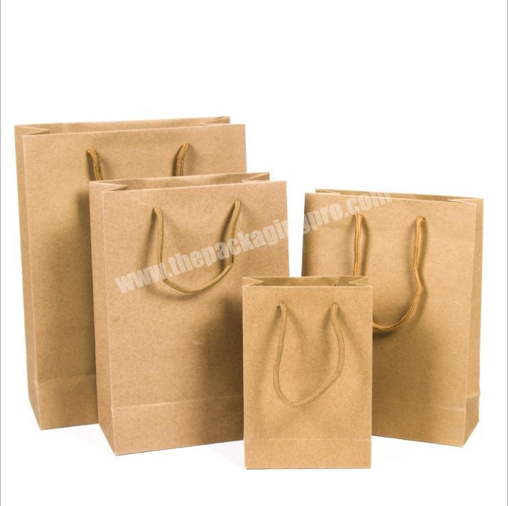 kraft bag packaging shopping bag paper baking bag logo printed