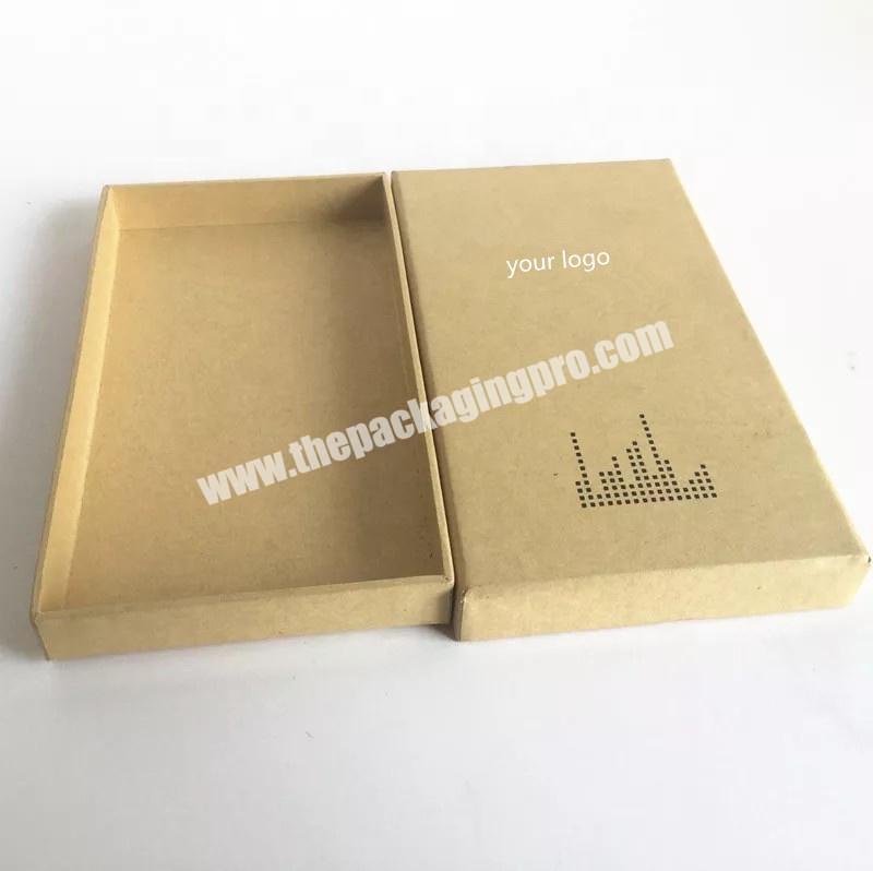 kraft mobile phone cover paper box packaging