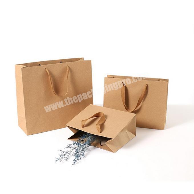 Kraft Paper Bags Fashion Clothes Bags Wedding Chocolate Cake Packing Paper Boxes Christmas Party Supplies