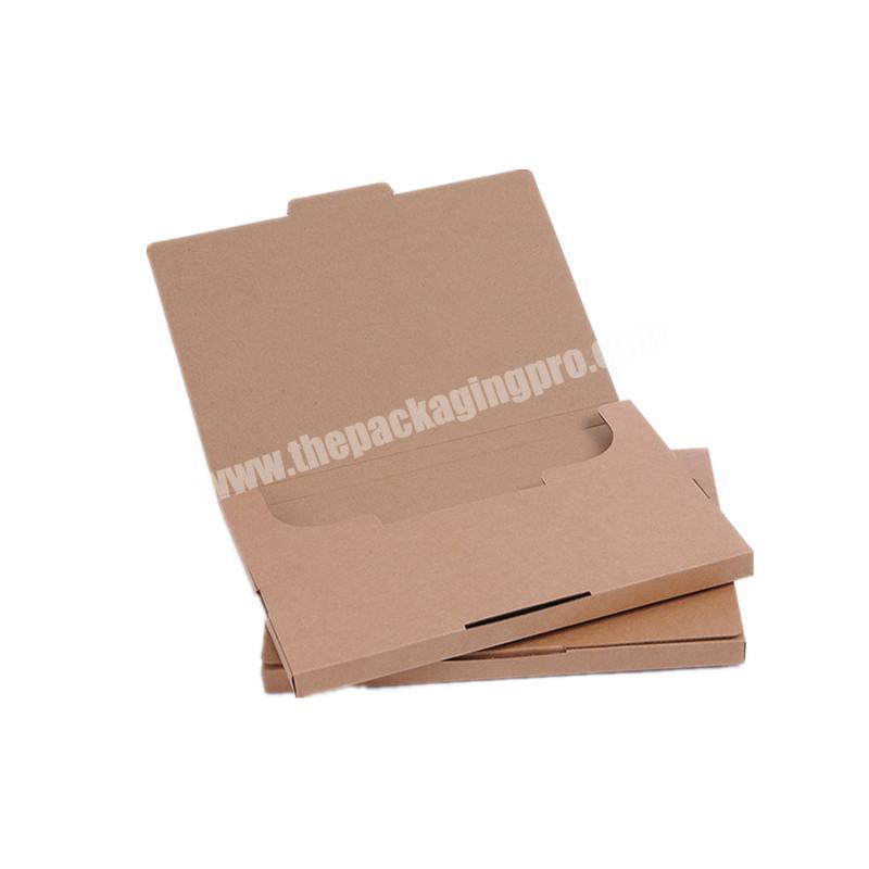 kraft paper box packaging paper file a4 document box