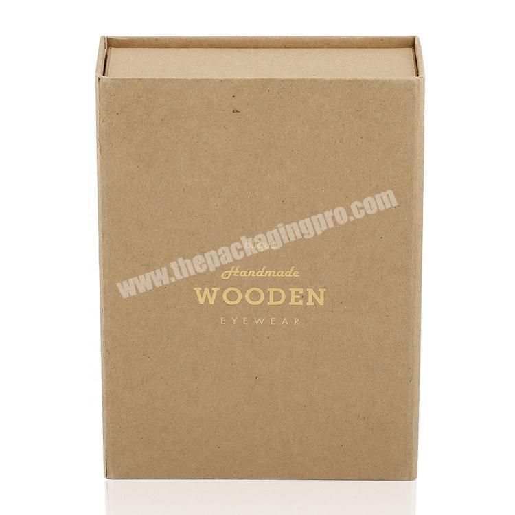 Kraft Paper Cardboard Box With Magnetic Lid