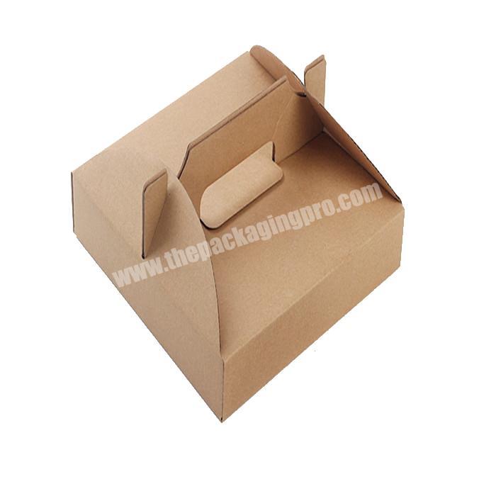 Kraft portable pizza box Food packing boxes Takeaway pizza box