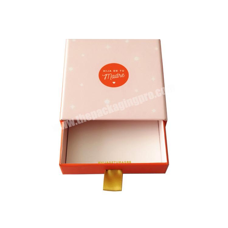 krft jewelry box deawer rececled cardboard box for jewelry