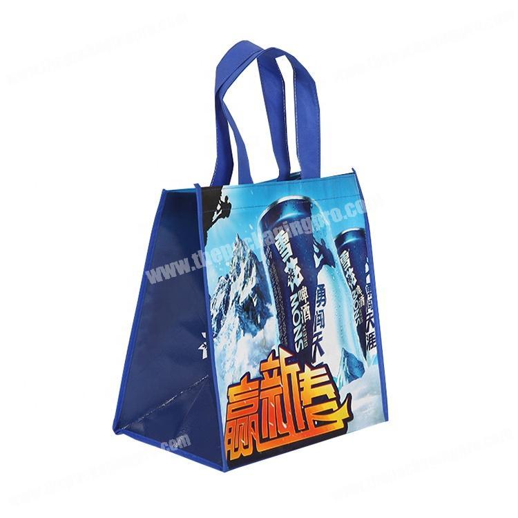 Lamination non woven recyclable shopping carry bags for beer