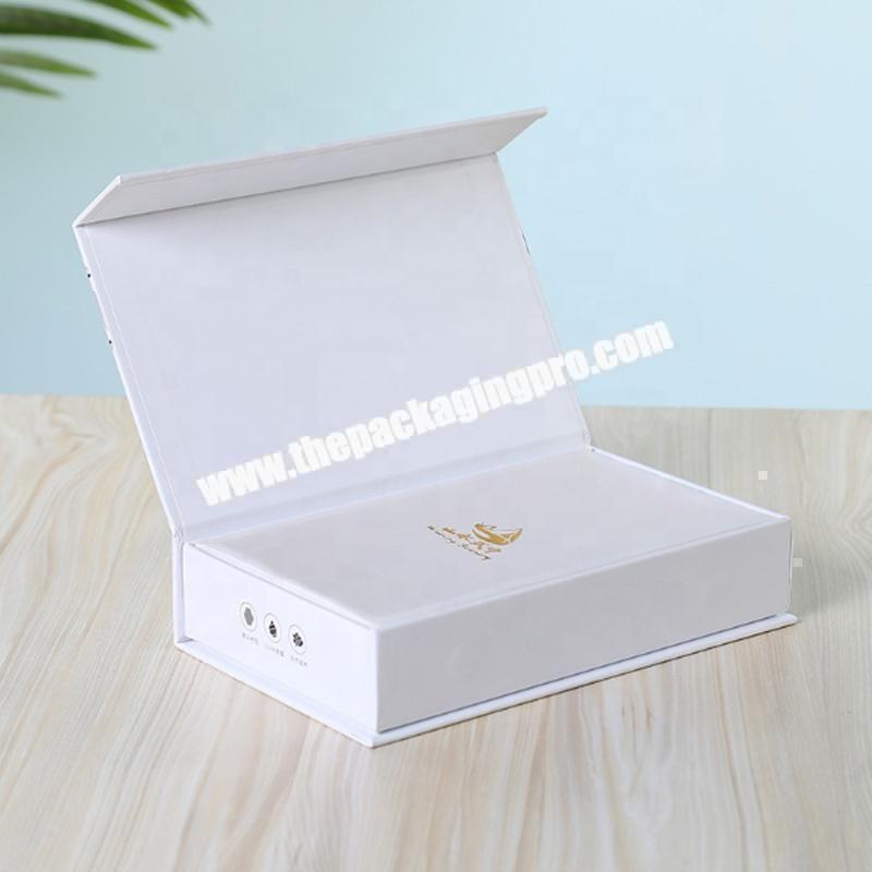 Large baby cardboard gift boxes creative unique custom foldable hard paper box packaging foldable rigid magnetic closure boxes
