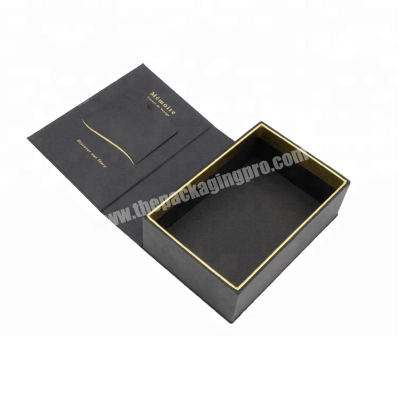 Large Black cardboard packaging boxes Gift Boxes