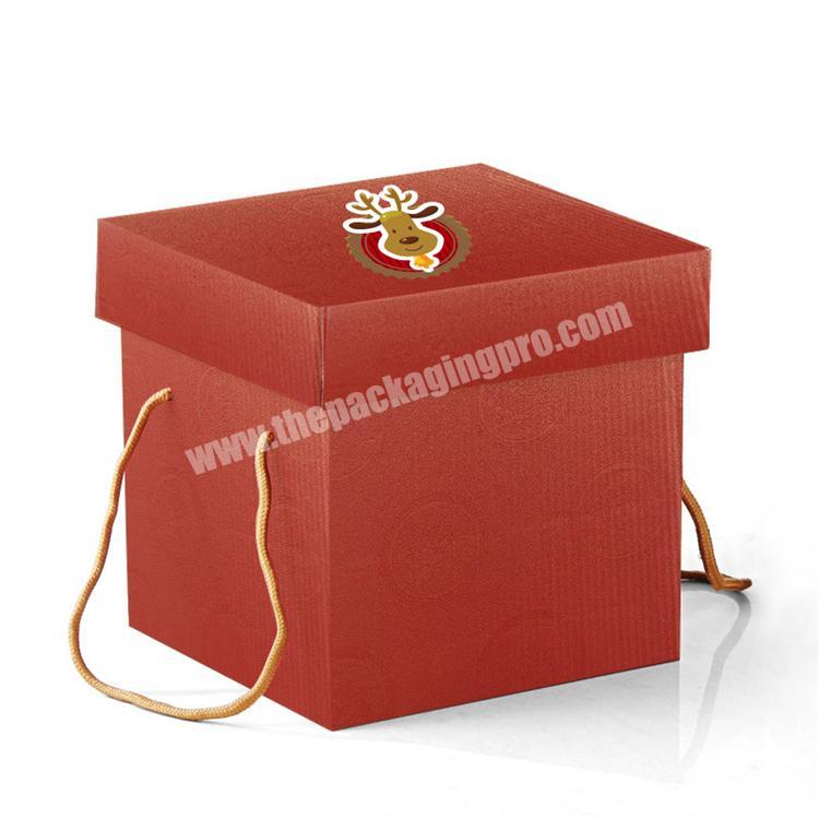 Latest hot sale base and lid box durable lid and base box small lid and base box