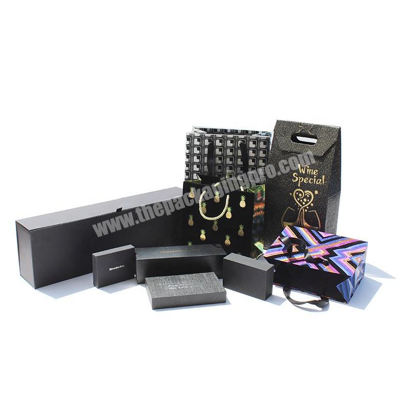 Leader Packaging Offset Printing Rigid Luxury Flat Pack Cardboard Magnet Folding Paper Cardboard Packing Watch Gift Box Packing