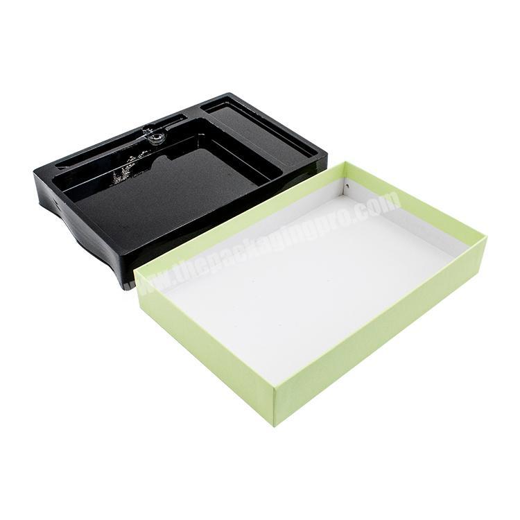 Lid and base style private label empty paper gift box cardboard eyelash packaging box