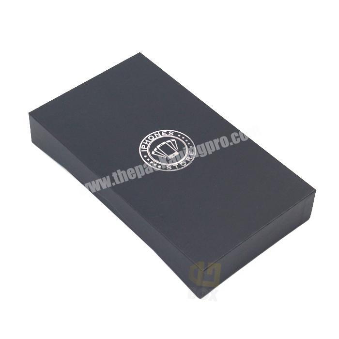 Lid And Based Black Corrugated Cardboard BoxCardboard  Packaging Box With Customized Logo