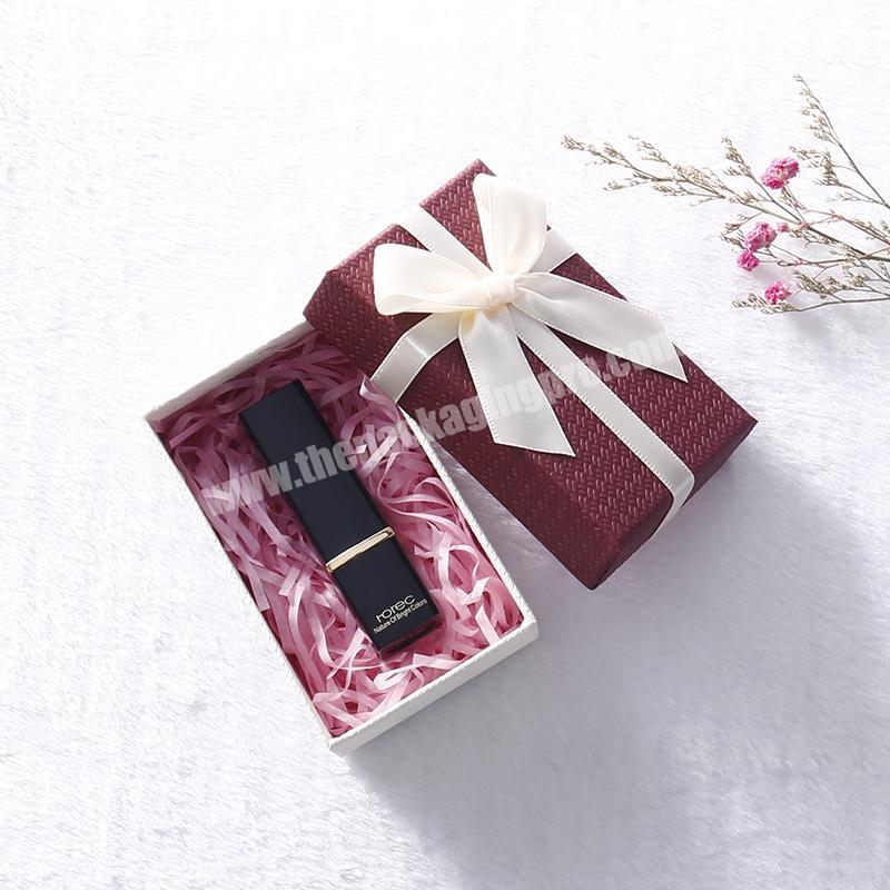 Lipstick perfume and watch set paper packaging box