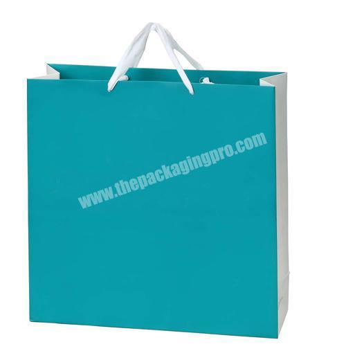 Logo paper bag design decoration handmade luxury shopping paper bag