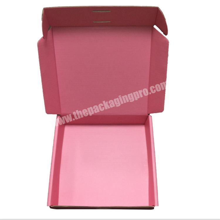 Logo Printed cardboard mailer box packaging shipping corrugated paper boxes