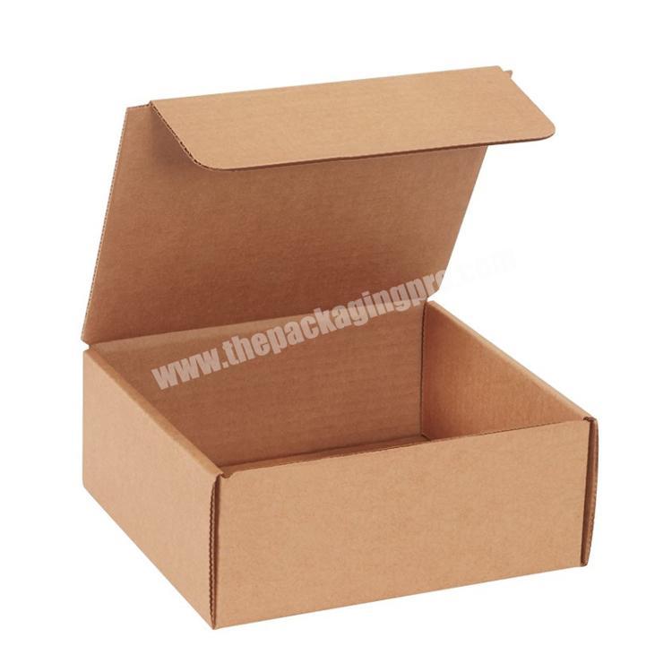 Logo Printed Custom Packaging Cardboard Corrugated Shipping Box With Custom Logo for hair extension box