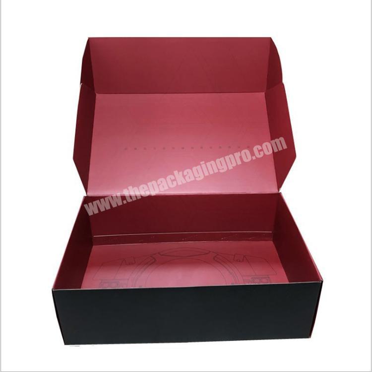 Logo printed packaging clothing box corrugated paper box cardboard underwear gift boxes
