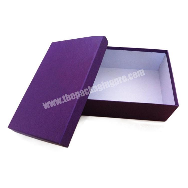 Logo printed packaging shipping boxes custom cardboard gift box for cloth