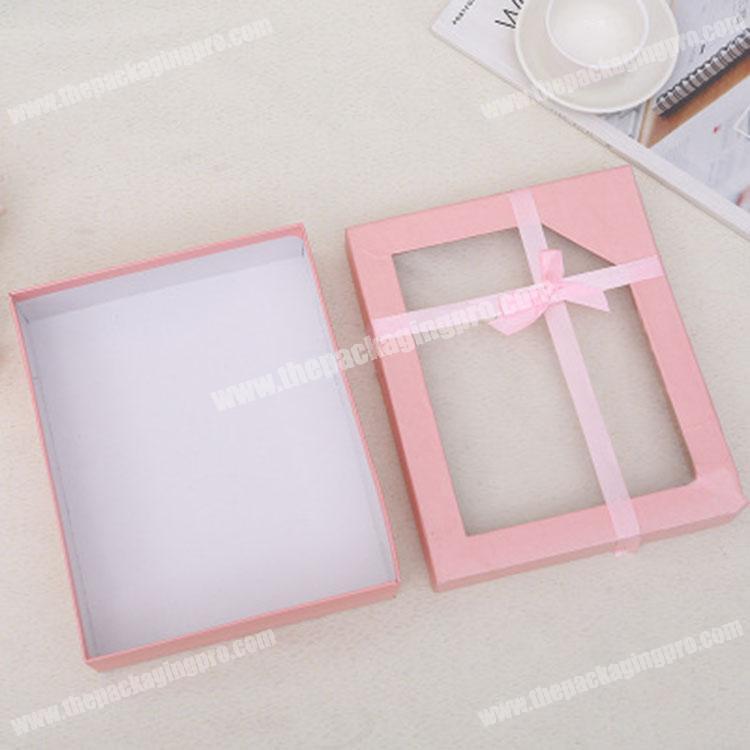 Low cost customised design gift packaging paper wallet box