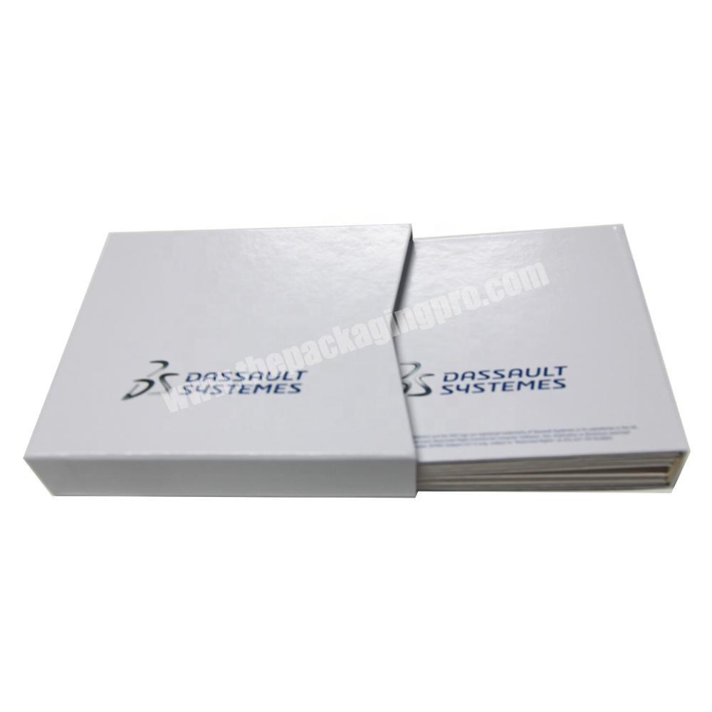 Low MOQ Eco-friendly Cardboard Custom Size CDVCDDVD box set packaging