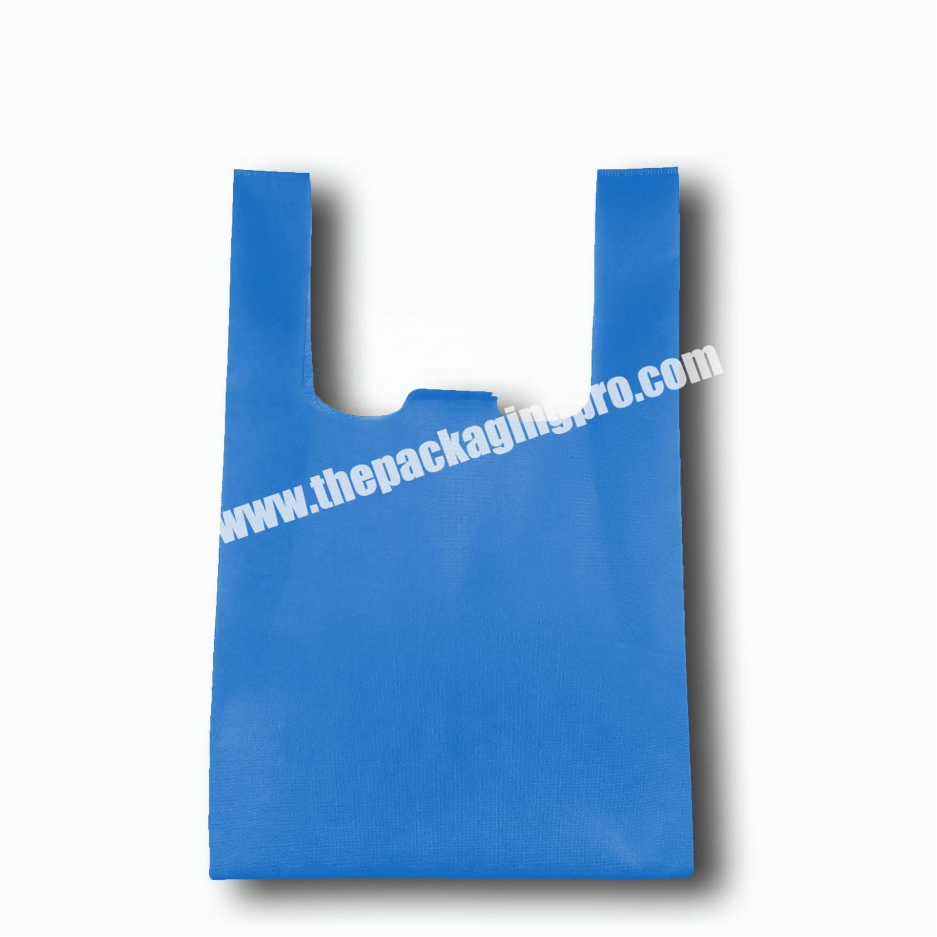 low MOQ T-shirt non-woven bag in stock
