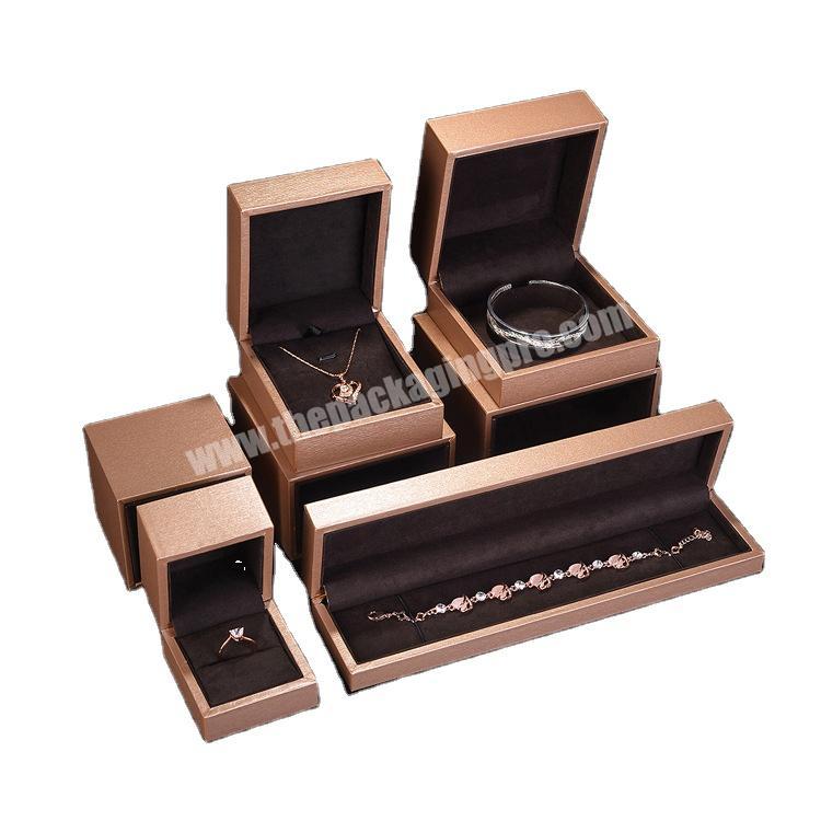 Low price of ring box luxury custom necklace box necklace package box