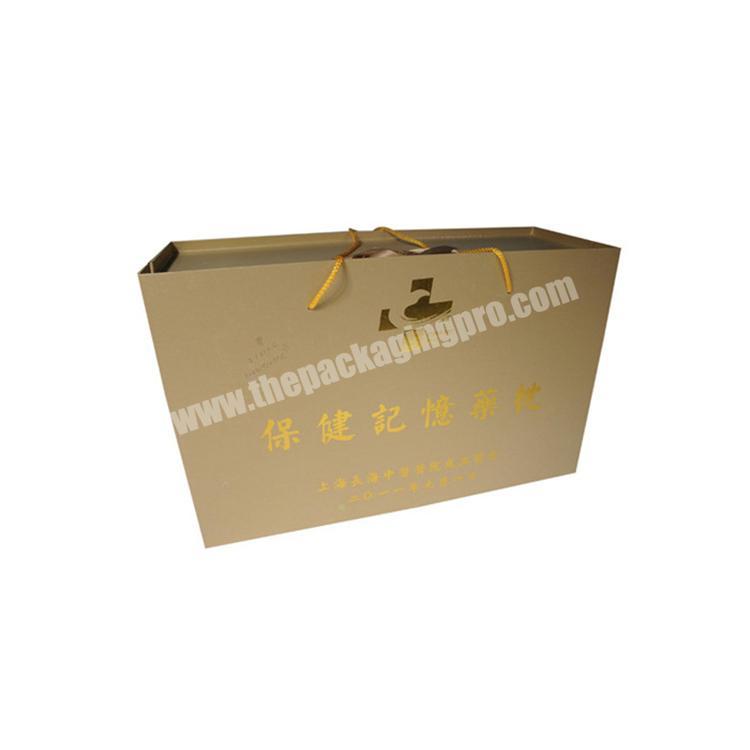 Lower price recycled recycled kraft paper bag white