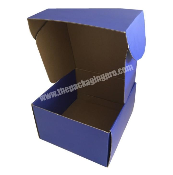 Lowest price customized Logo printing eco friendly mail box corrugated boxes custom for packing with logo