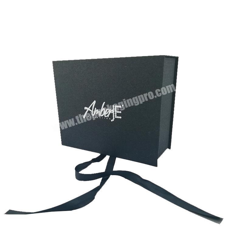 luxury black customized cheap box packaging box with EVA foam insert for Knife products