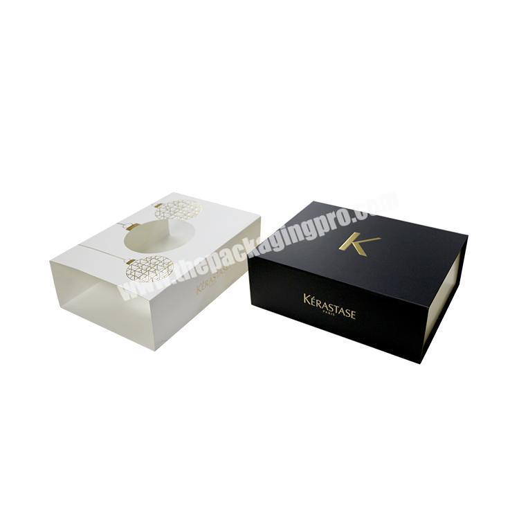 Luxury Black gift packaging Box With Magnetic