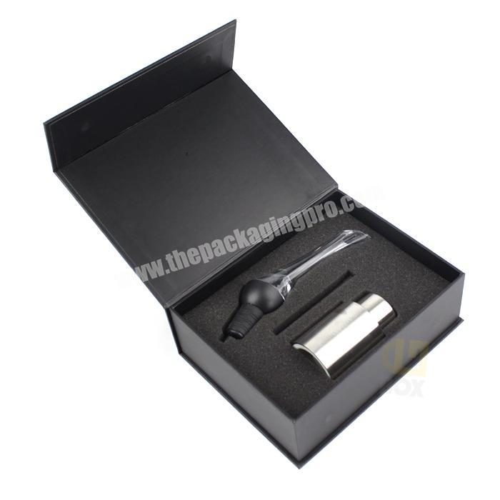 Luxury Black Paper Boxes Empty Paper Gift Packaging Box