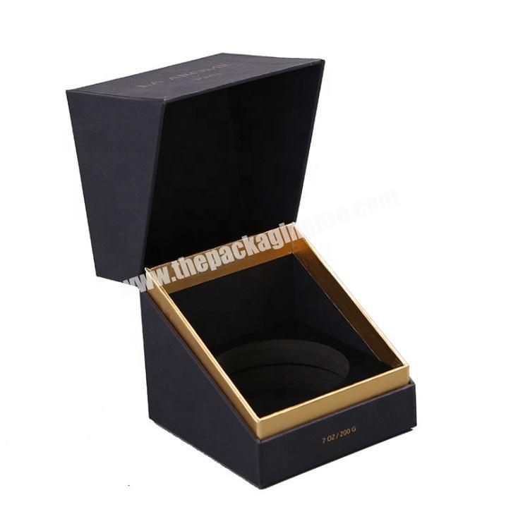 Luxury candle box with EVA insert scented candle boxes packaging