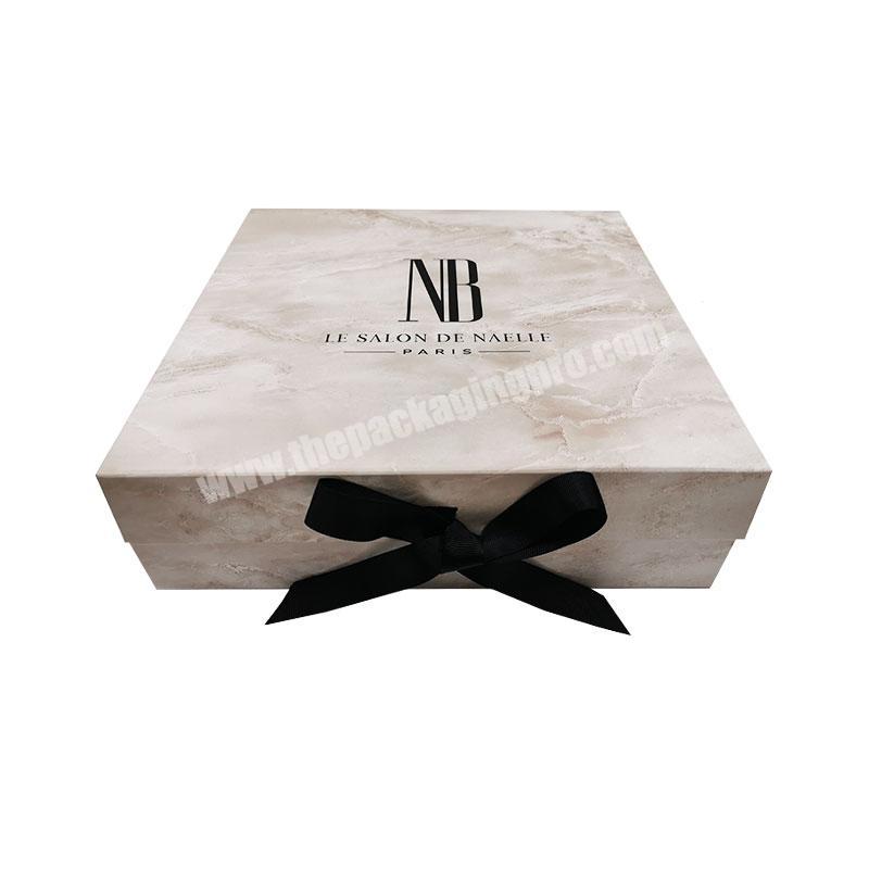 Luxury cardboard folding box magnetic closure with cosmetic packaging boxes