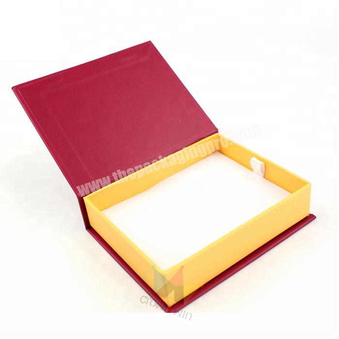 Luxury Cardboard Gift Jewelry Box With Insert For Necklace Guangdong