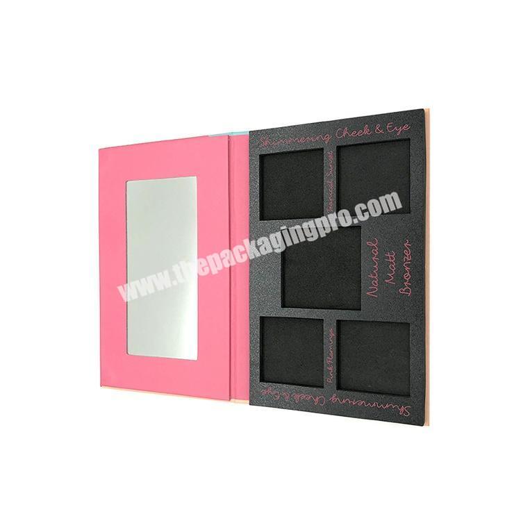 luxury cardboard makeup cosmetic box packaging