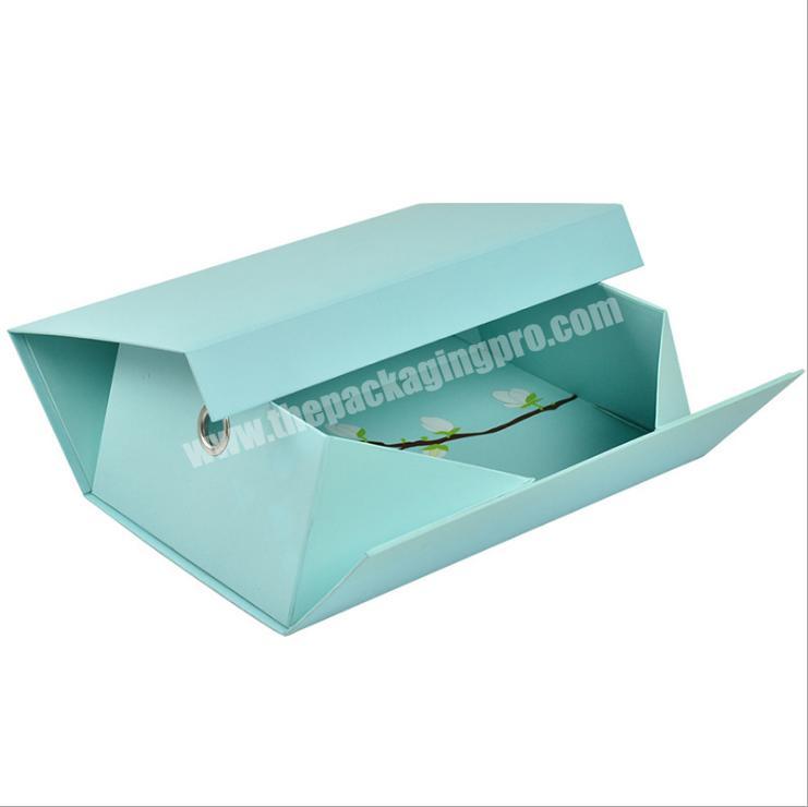 Luxury Cardboard Paper Boxes Packaging Magnetic Folding Gift Boxes