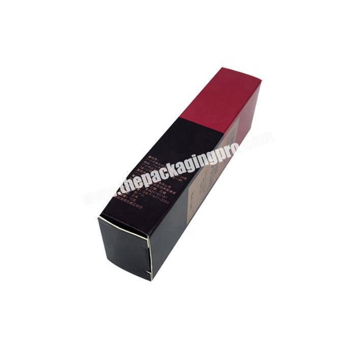 Luxury cardboard paper cosmetics packaging box for lipstick
