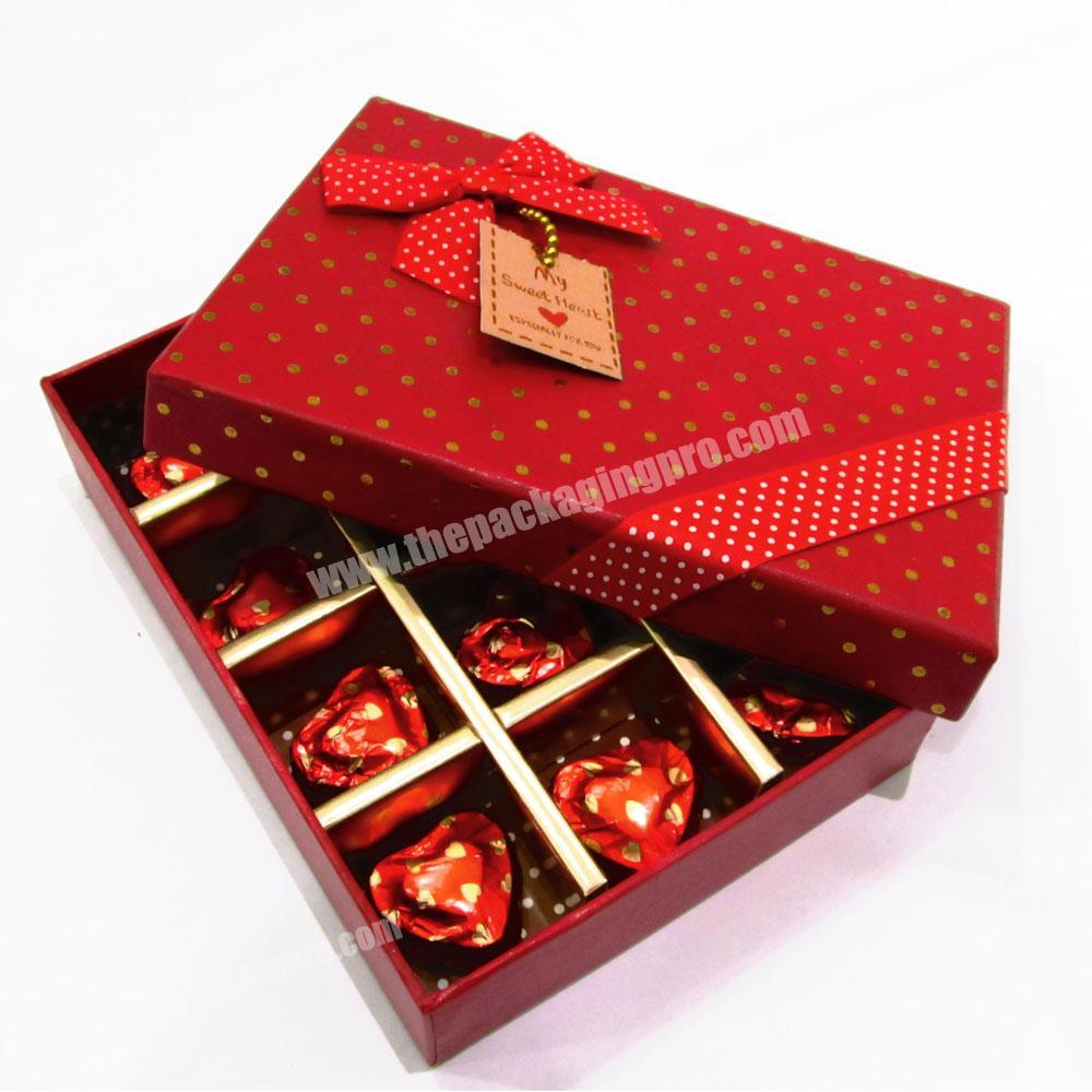 Luxury Chinese New Year Candy Box Chocolate Gift Box in Cavities