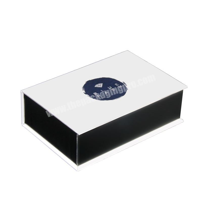 luxury clothing packaging hot stamping spot logo magnet gift boxes for monther's days
