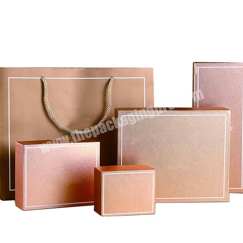 Luxury Clothing Packaging Paper Box Custom Printed Wholesale
