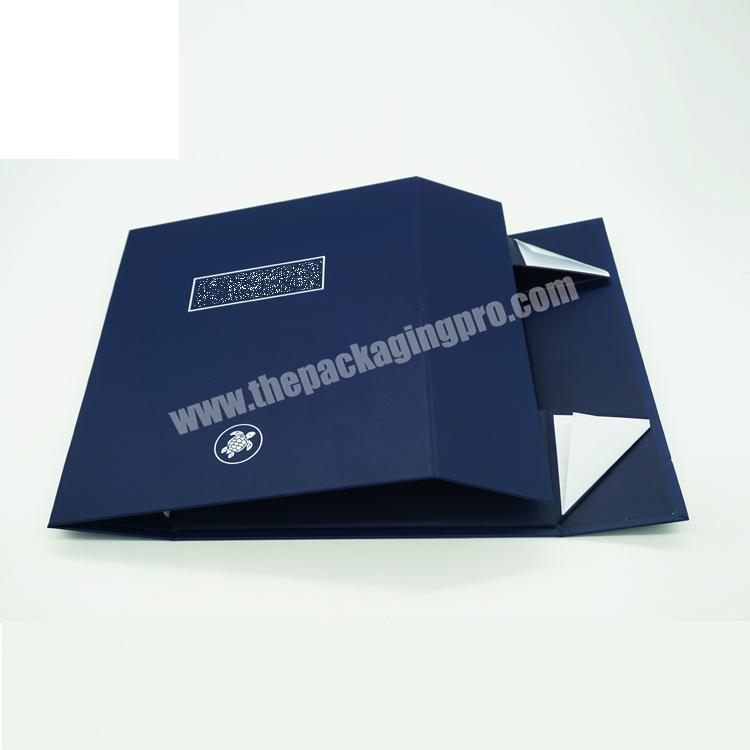 luxury clothing retail packaging recycled paper box custom logo