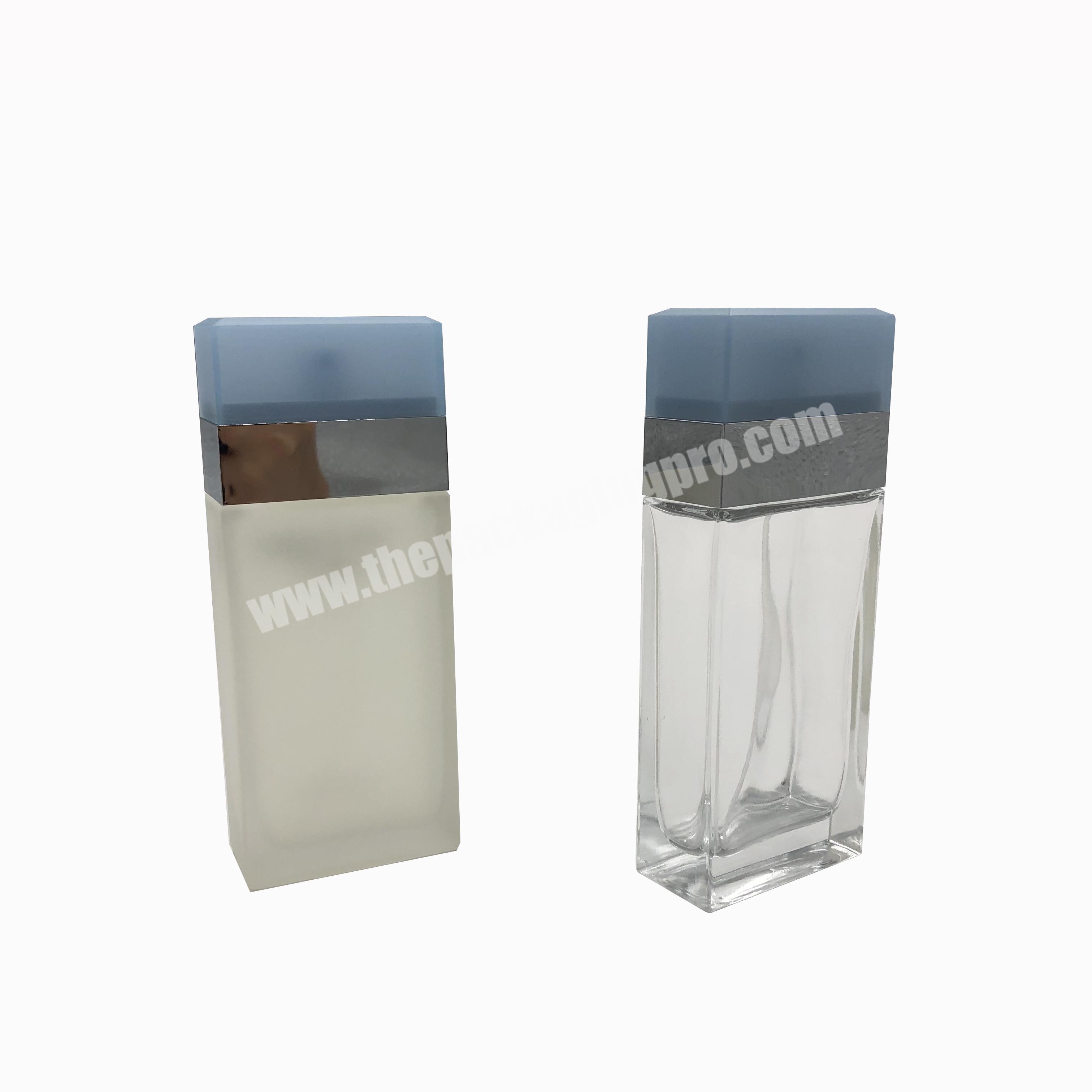 Luxury Cosmetic Crystal Bottle Brightly Glass Perfume Spray Bottle 100ml