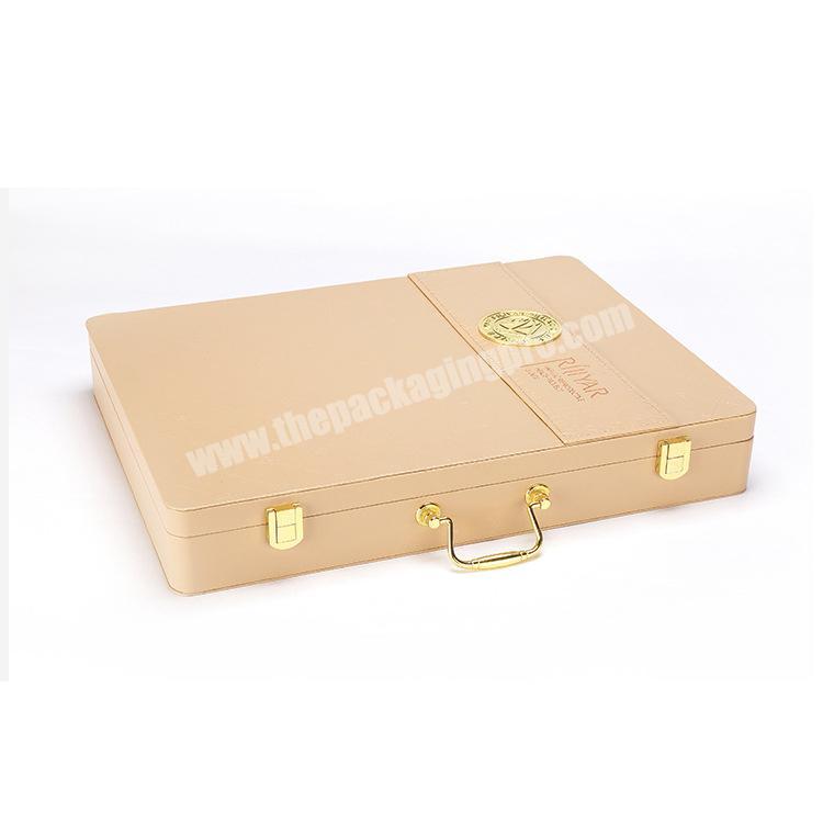 Luxury Cosmetic Gift Gold Box Cosmetic Essential Oil Box