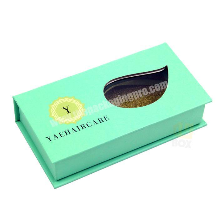 Luxury Cosmetic Product Cardboard Custom Eyelash Packaging Box