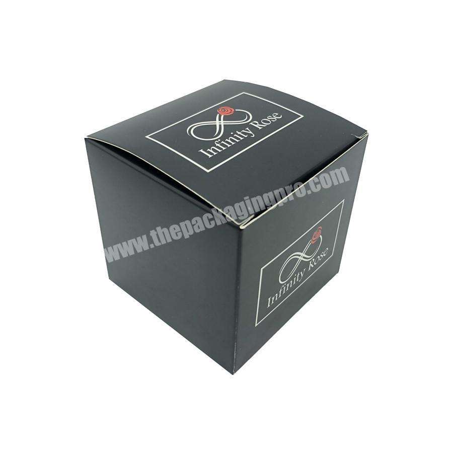 luxury custom black cardboard box gift