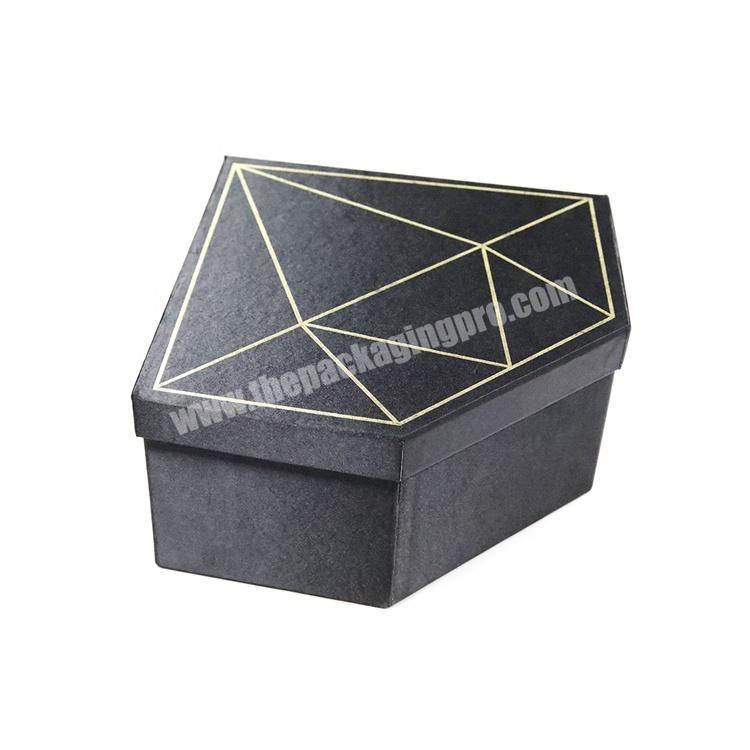 luxury custom black cardboard gift packaging flowers boxes