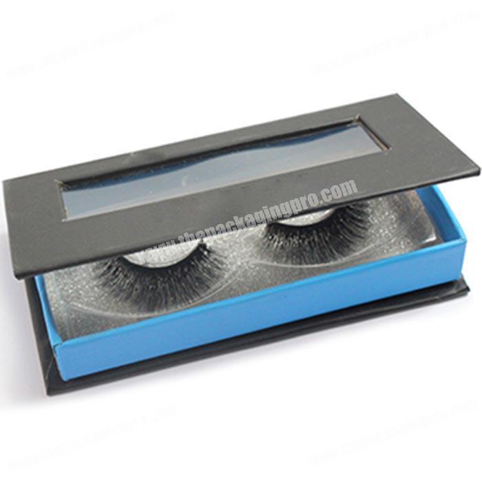 Luxury custom book shape gift magnetic eyelash packaging box